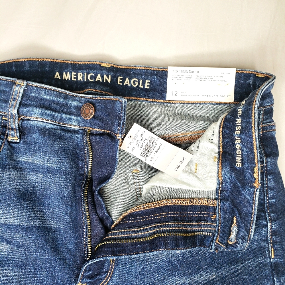 AEO Super Hi-Rise Denim Jeggings